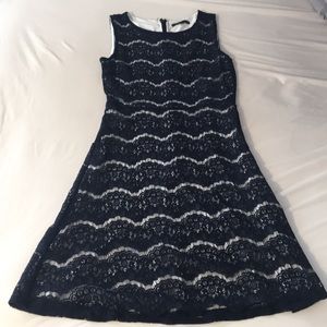 A comfy lace dress